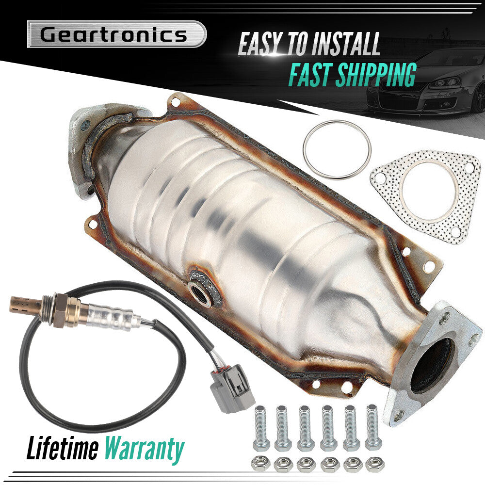 Catalytic Converter w/Rear O2 Sensor For 1998 1999 2000 2001 2002 for Honda Accord