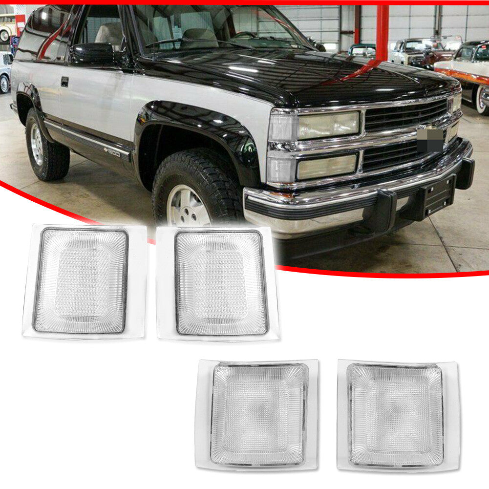 Front left and right lower side marking kit for 94-00 for Chevrolet and GimChill C/K pickup trucks.