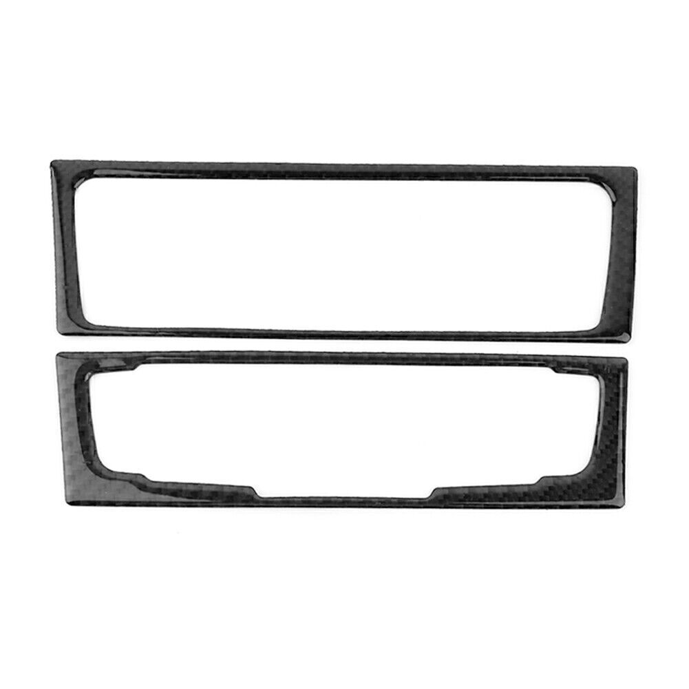 for Audi A4 B8 A5 Q5 B7 2009-2016 2015 Carbon Fiber Console CD Panel Trim Cover