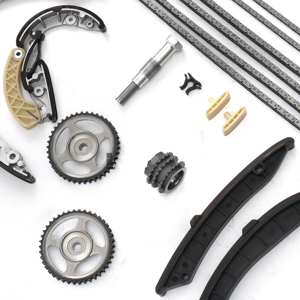 Engine Timing Chain Tensioner Guides Kit for Porsche for Panamera 970 3.6L V6 10-16