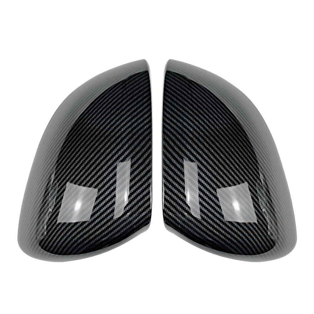 2pcs Carbon Fiber Rear View Mirror Cover Shell Fit for Mercedes Benz C-Class W206