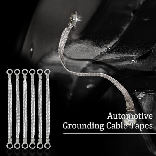 6¡Á12 inch universal heavy-duty engine grounding cable for automobiles and trucks - tin-copper