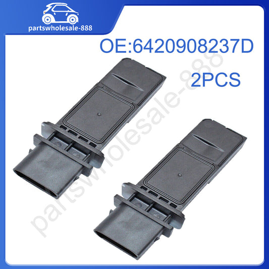 2PCS Mass Air Flow Sensor for Benz E320 E350 GL320 ML350 R350 0281002695