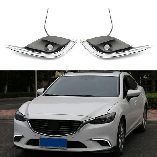 LED Daytime Running Lights DRL for Mazda 6 Atenza 2016-2018 2017