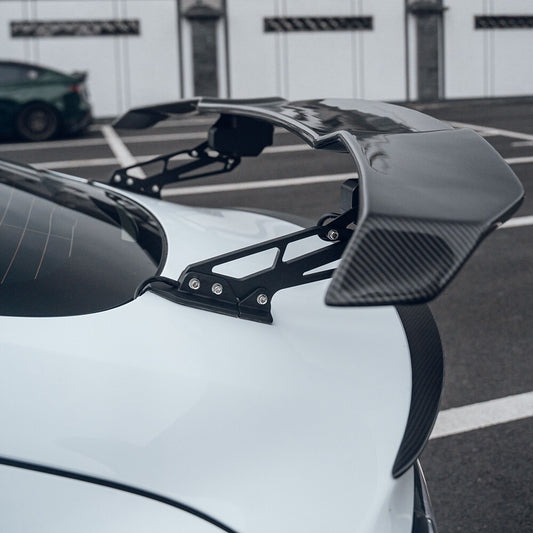 for Tesla model 3/S/Y Automatic Adjustable Trunk Tail Carbon Fiber Spoiler Wings