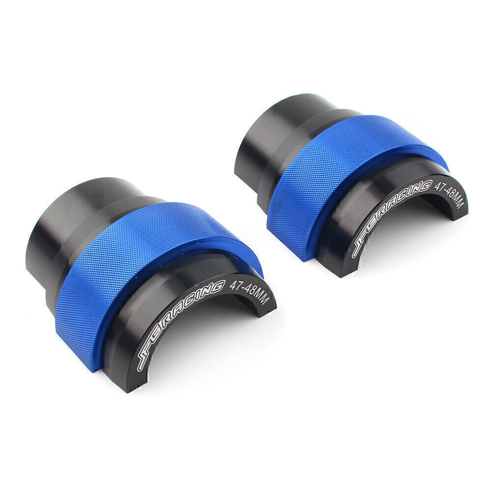 47mm-48mm CNC Aluminum Fitk Oil Seal Driver Tool for Honda for Yamaha for Suzuki Blue