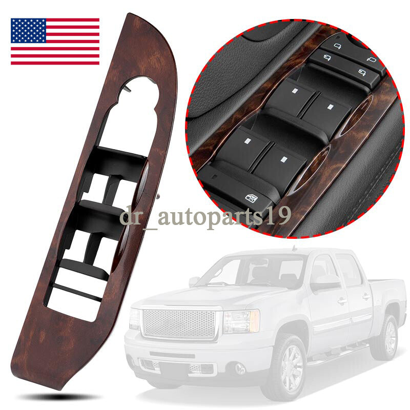 Driver Side Window Switch Bezel Panel Cover For 07-09 for Chevy Silverado for GMC for Sierra