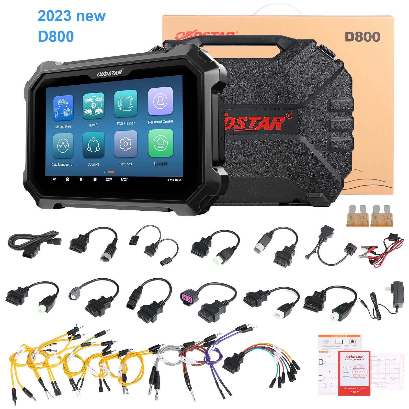 OBDSTAR D800 A+B Full Configuration Diagnostic Table For Marine Jet Ski/Outboard