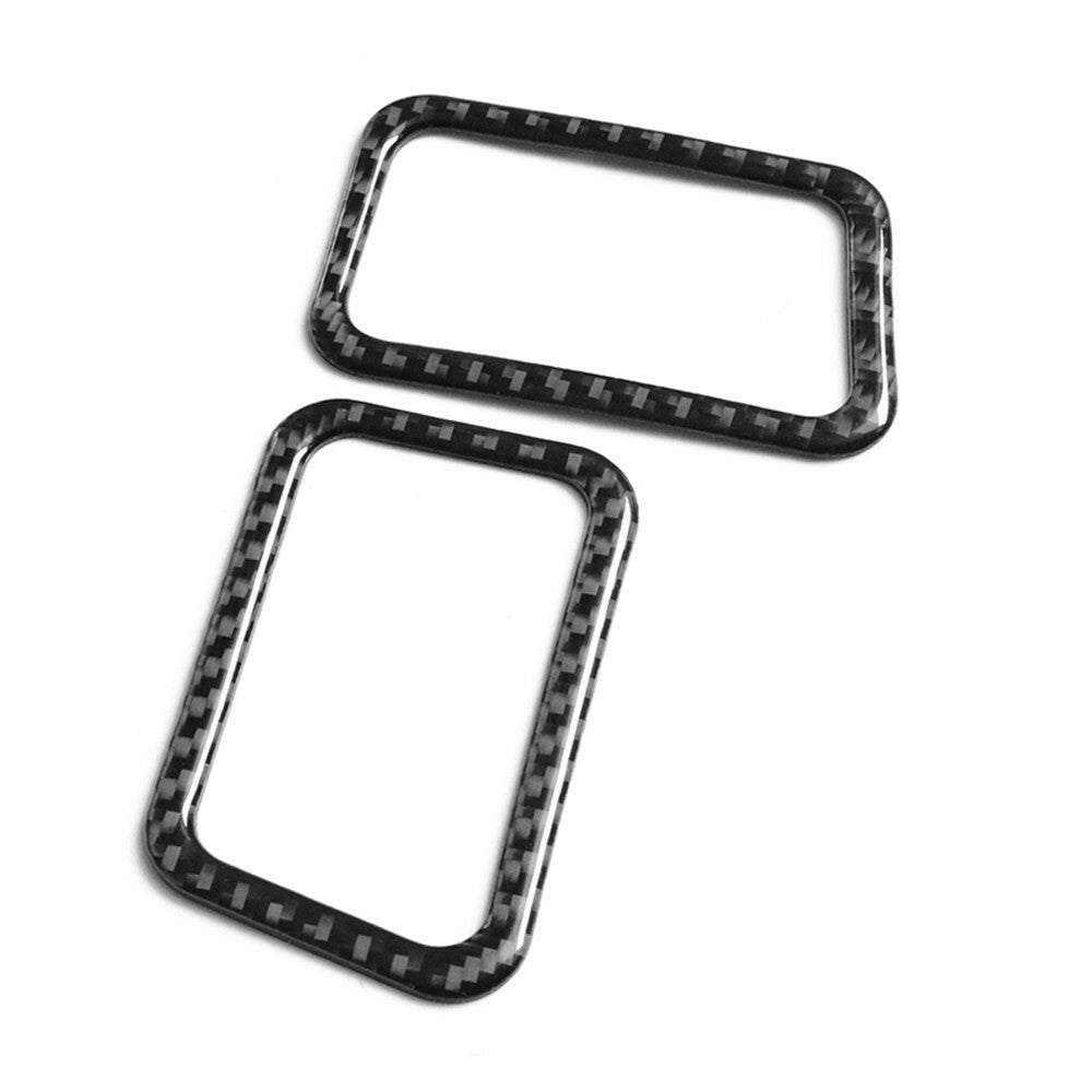 Carbon Fiber Dashboard Air Vent Sticker Trim Fit for Subaru Forester 2013-18