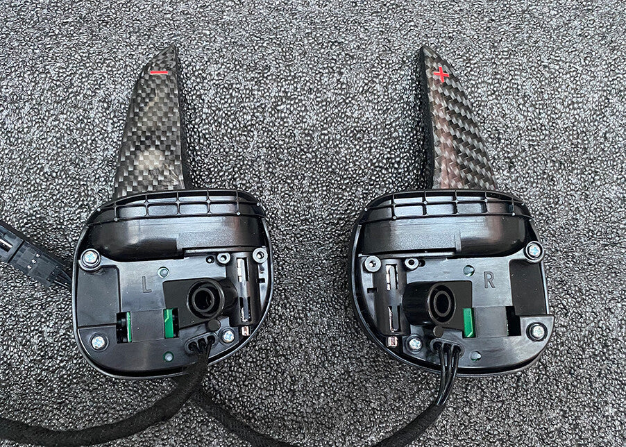 100%Real Carbon Fiber Paddle Shifters for Dodge Charger for Challenger SRT R/T 2015+