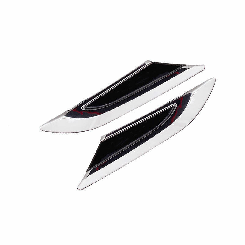 for Honda HR-V HRV 2016-2022 Chrome Car Front Fender Side Air Outlet Cover Trim