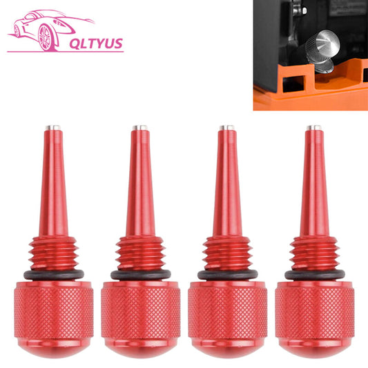 55201 Magnetic Oil Suction Tube for Yamaha Predator Inverter Generator (Red 4-Piece Set)