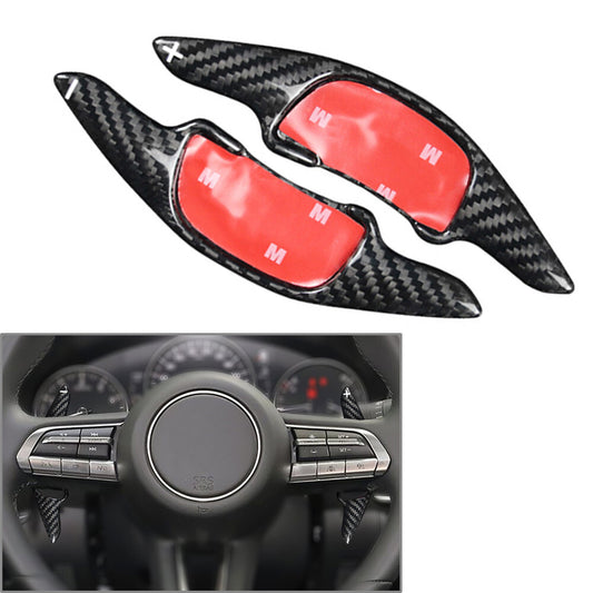 Carbon Fiber Steering Wheel Shift Paddle FIT for Mazda CX-30 20-21 for Mazda 3 19-21