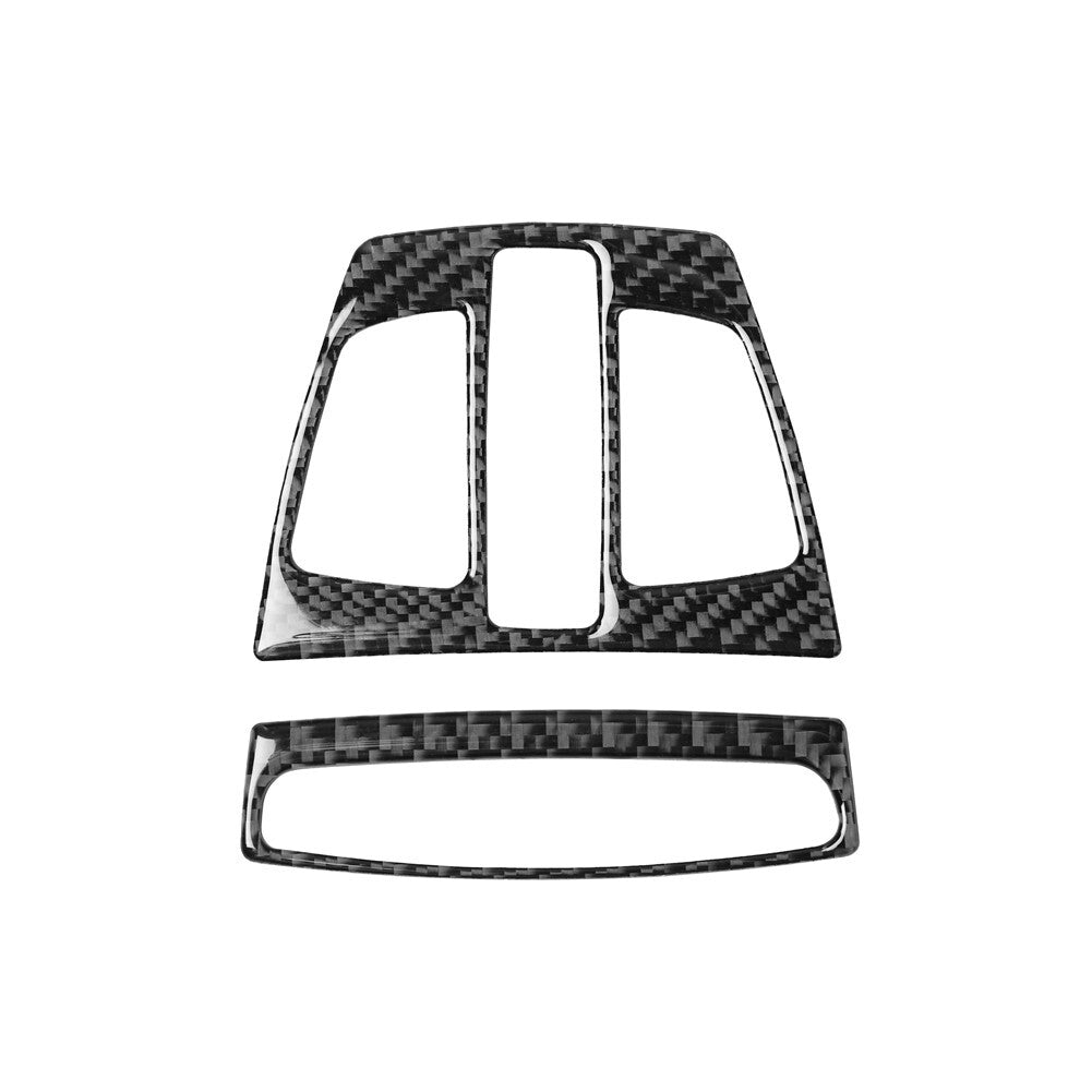 Carbon fiber reading light frame trim for BMW 1 Series F20 2012-2017