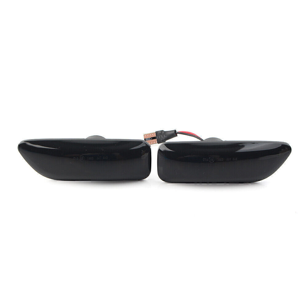 for Volvo S60 S80 MK1 V70 XC90 XC70 Dynamic Smoked Side Marker Turn Signal Light