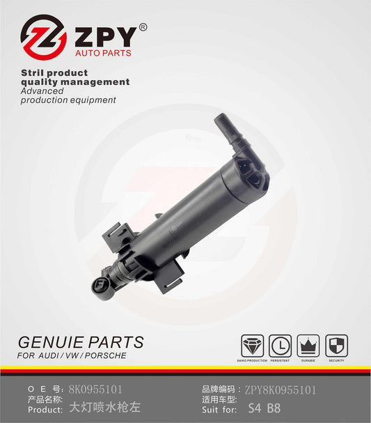 ZPY Fit for Audi A4 Quattro Headlight Washer Nozzle Left Driver Side 8K0955101
