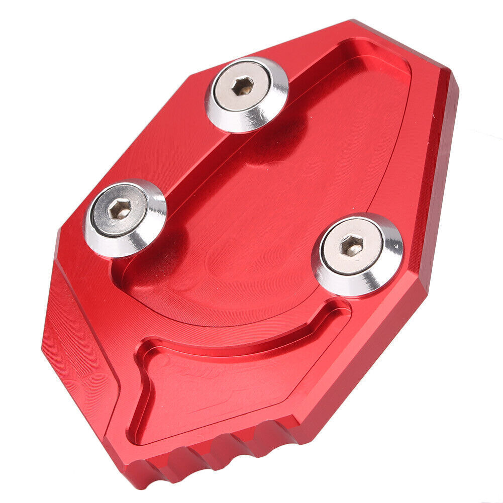 Fit for Kawasaki GTR1400 2008-2011 ZX-4R 2011 12 Motor Kickstand Side Stand Pad RED