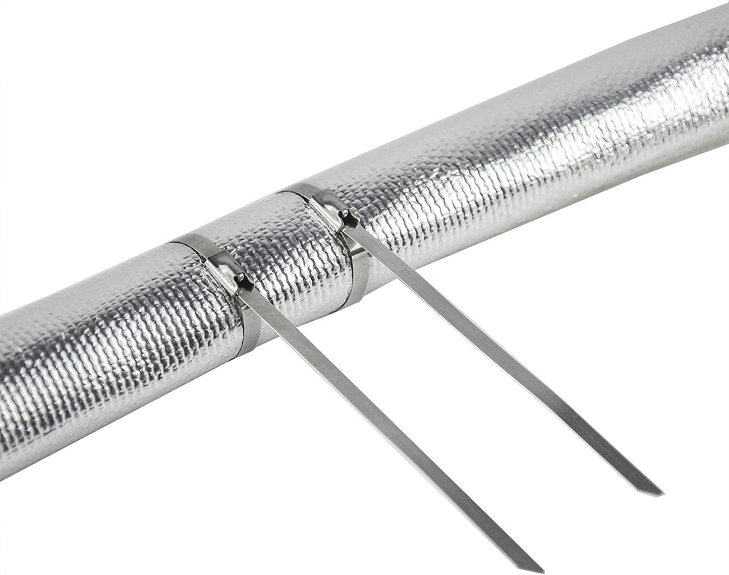 1/2-inch metal heat-insulating sleeve insulated wire conduit cover wrapped with fabric tubing 10 feet