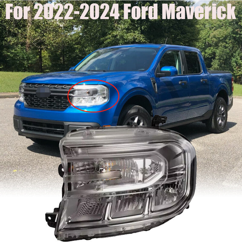 NZ6Z13008C For 2022 2023 2024 for Ford Maverick Left LH Headlight Assembly