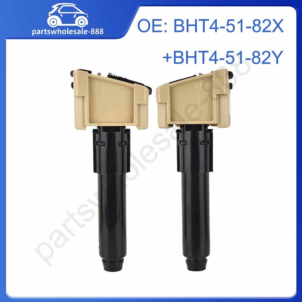A pair of headlight washing machine spray nozzles for Mazda 3 AAELA 2014 - 16 (approx.) front