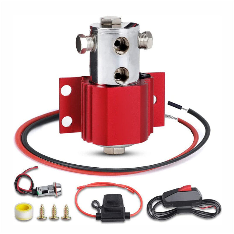 Car Front Brake Line Lock Kit Heavy Duty Type Roll Control Hill Holder Kit Red