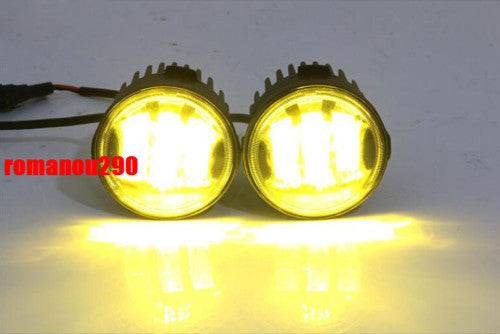 2Pc LED Front Bumper Fog Light Lamp Replace Assembly for Nissan Sentra 2016-2019
