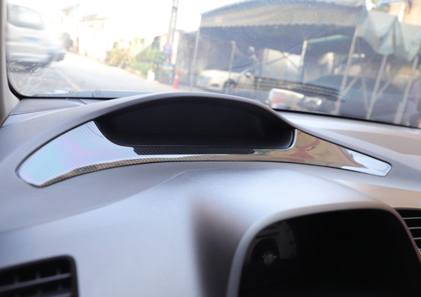 Center Control Speedometer Cover Trim ABS Carbon Fiber for Honda for Civic 2006-2011