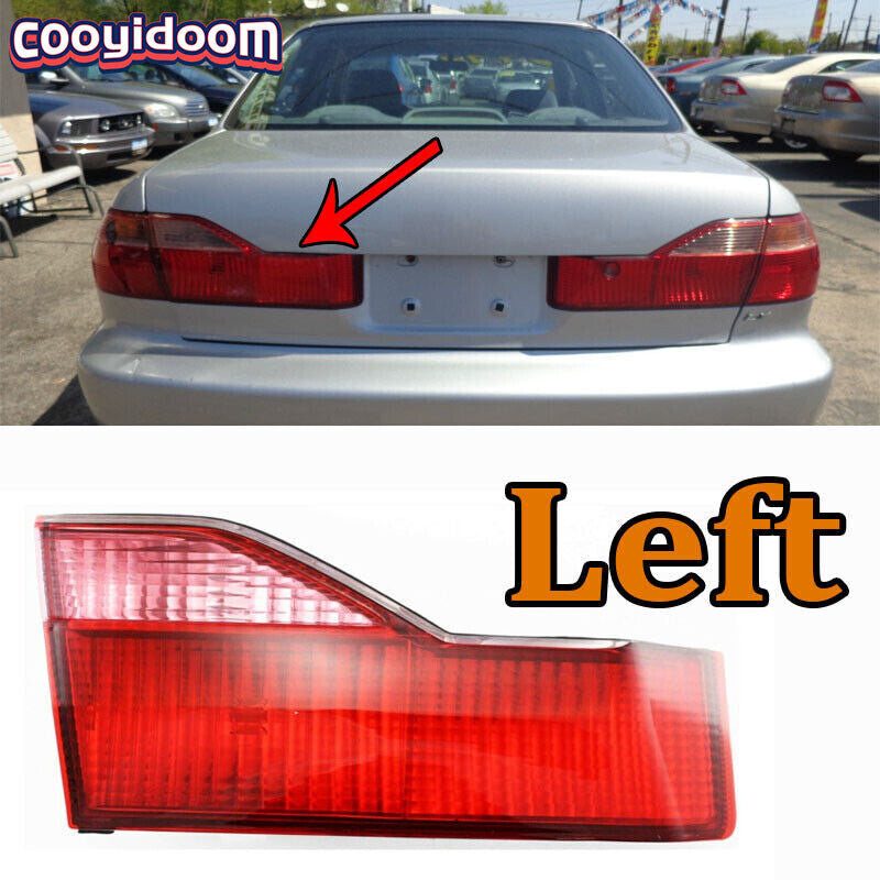 Suitable for 1998-2000 for Honda Accord EX LX Sedan 4-door halogen taillights on the left side.