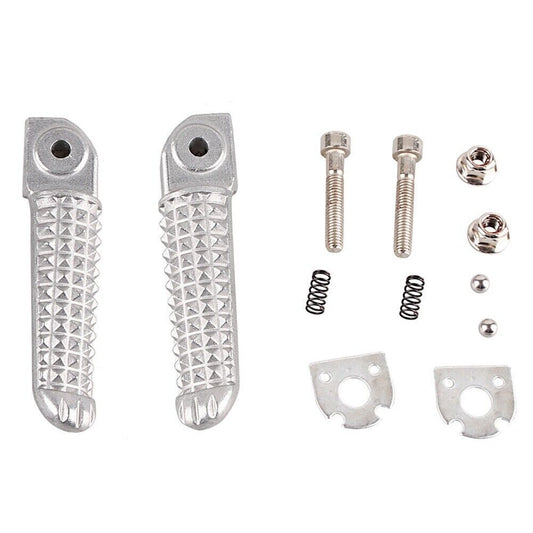 Rider Rear Foot Pegs Footrests Footpegs Set for Yamaha YZF R6 2003-2011