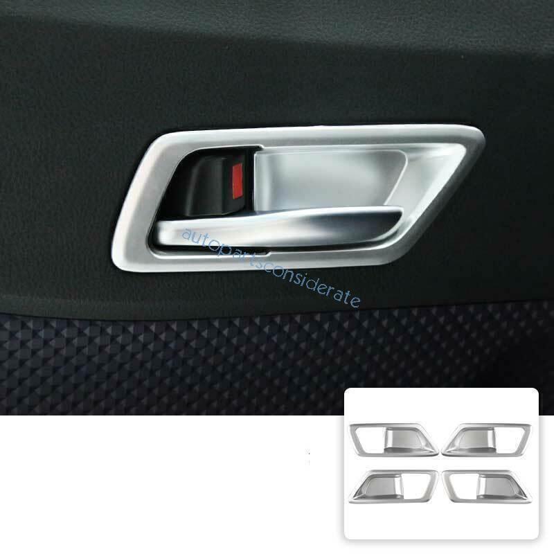 for Toyota CHR C-HR 2018-22 ABS Matt Silver Inner Door Handle Bowl Frame Trim 4X
