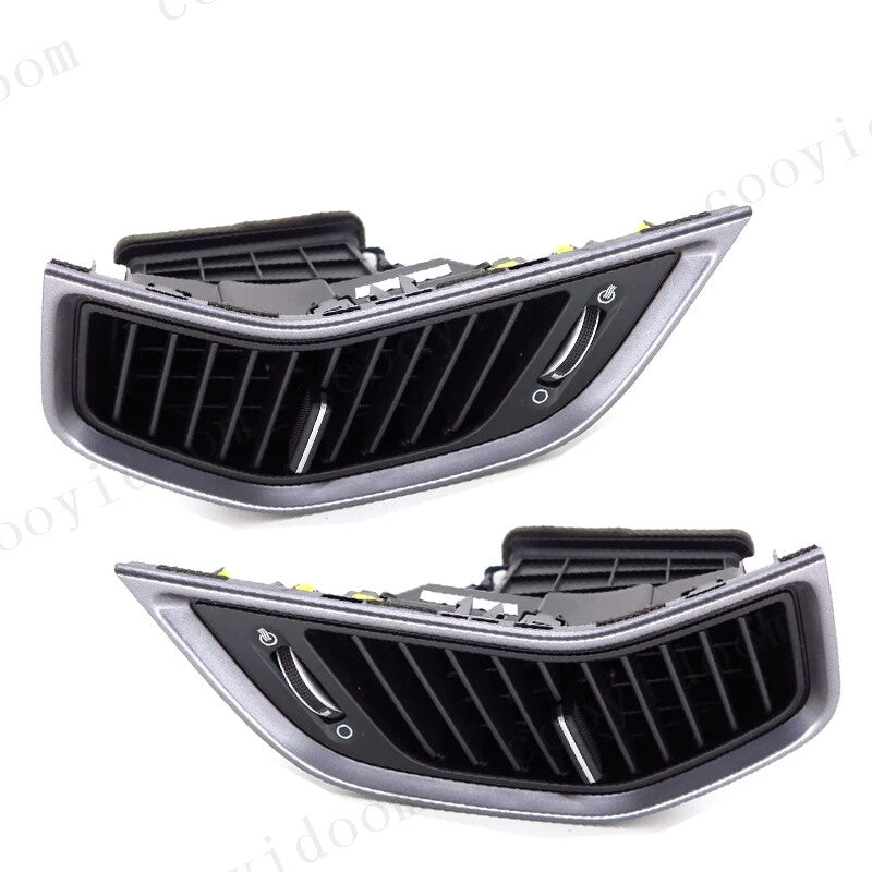 Center Air Conditioning Vent Grill With Chrome Plate for Hyundai FeIX45 13-17 LH