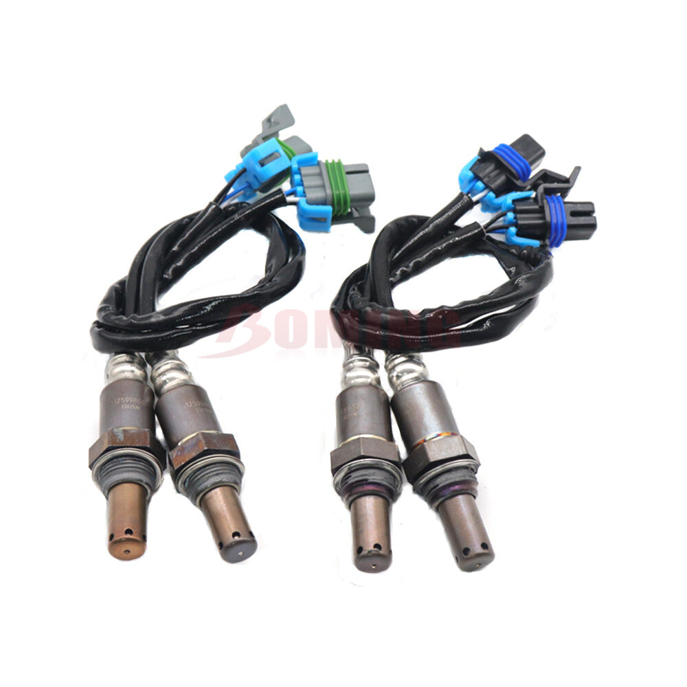4-pack of new upstream and downstream oxygen sensors for 2006 for Chevrolet Tahoe for GMC for Yukon 5.3L