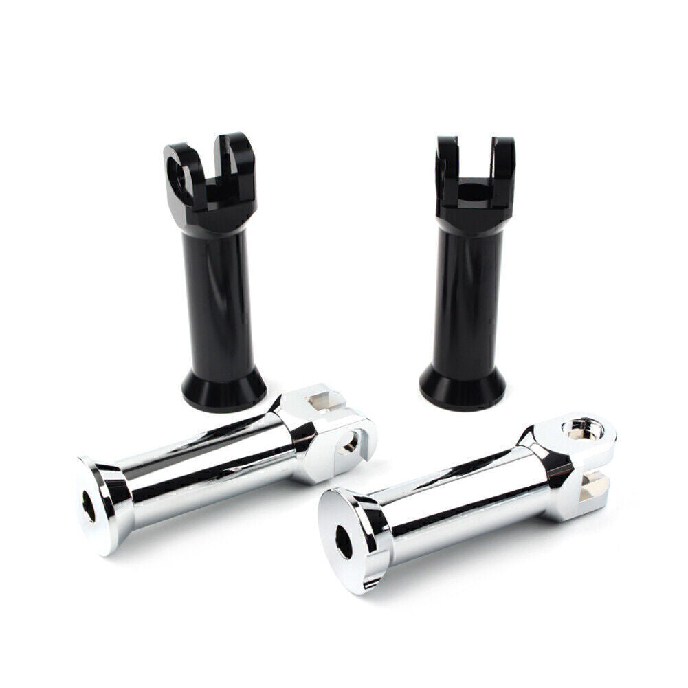 for Harley Softail Slim Fat Bob Low Rider CNC Foot Rest Pegs Mount Bracket