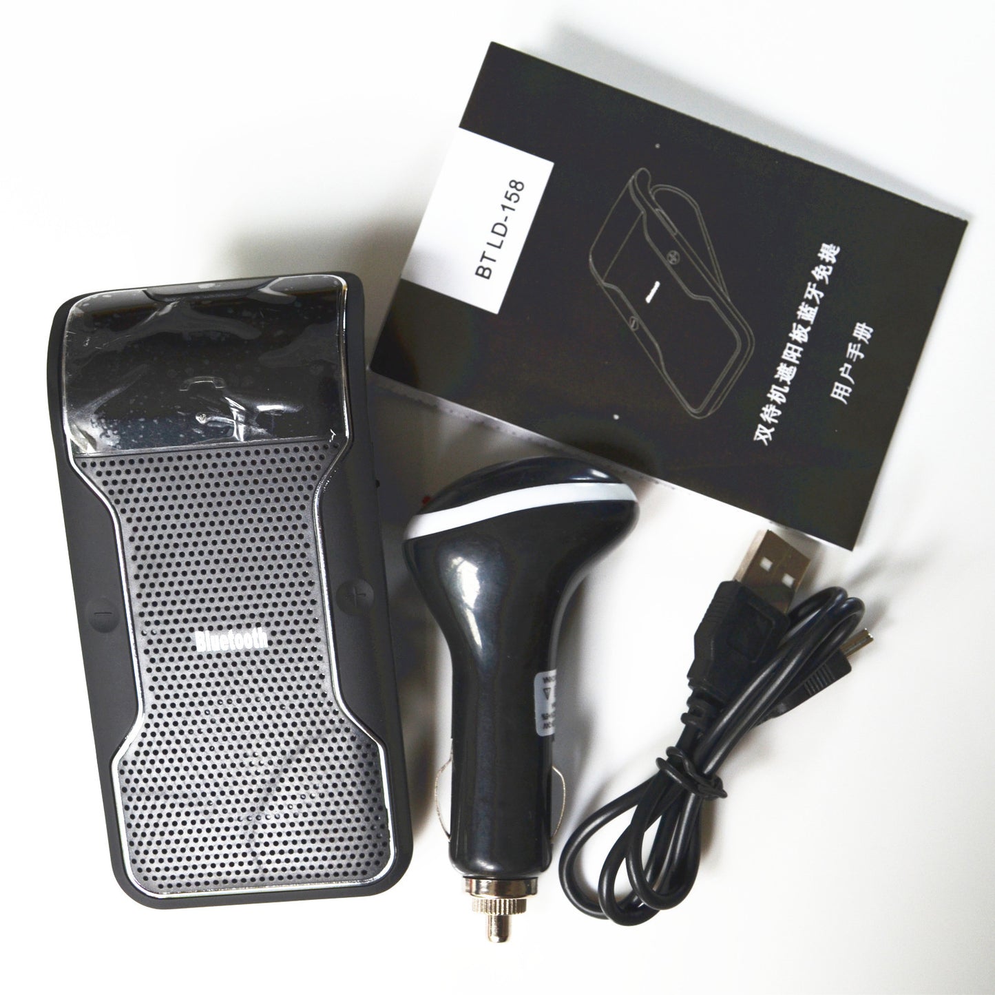 Sun Car Hands Wireless Bluetooth Phone Speaker Mobile Handfree