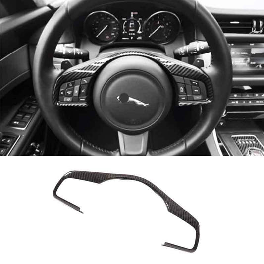 Trim for Jaguar E-PACE Dry Carbon Fiber 2018-2020 Steering Wheel Control Frame