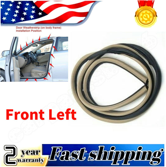Front left door rubber Weatherstrip body sealant for Honda Accord sedan 03-2007