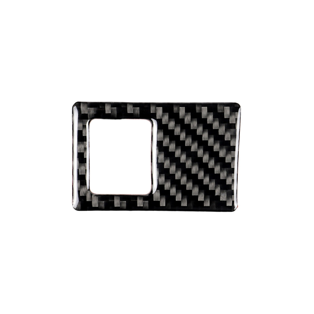Carbon Fiber Interior Warning Light Frame Cover Trim for VW for Golf MK7 2013-2017