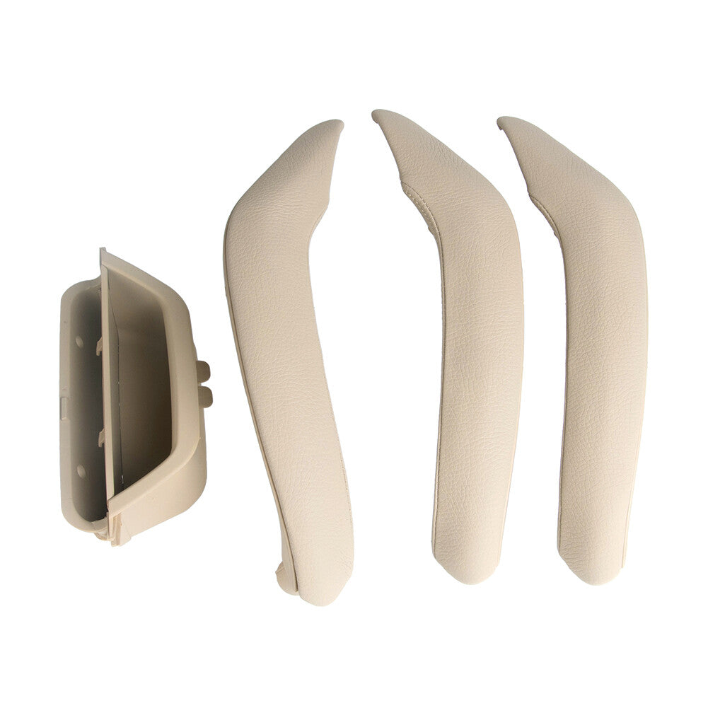Interior Outer Door Pull Handle Trim Cover for BMW X3 X4 F25 F26 2010-2017 Beige