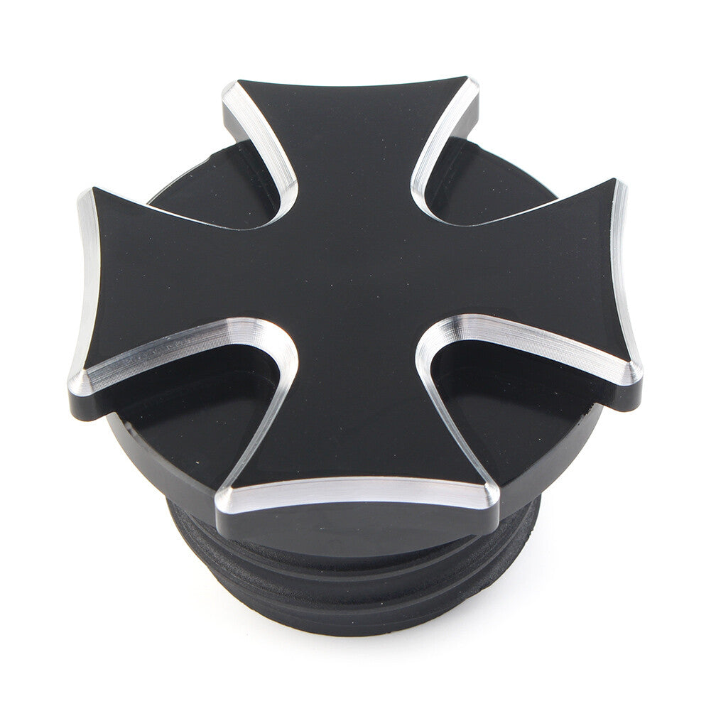 Fuel Gas Tank Oil Cap Cover for Harley Touring Dyna Softail Road King Fatboy