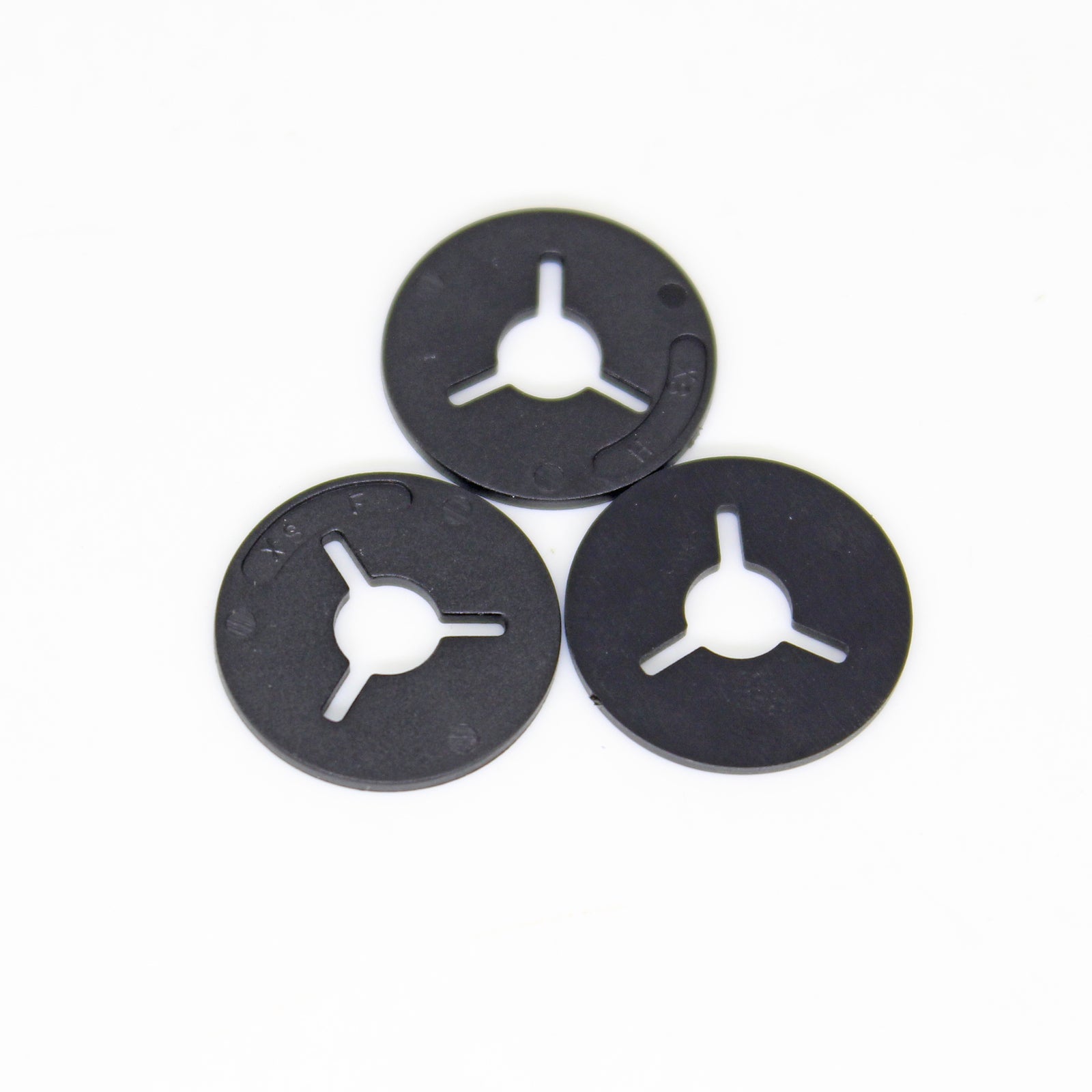 10x Plastic Fastener Washer Clips for VW for Audi Rear Bumper Trim 6N0-129-355