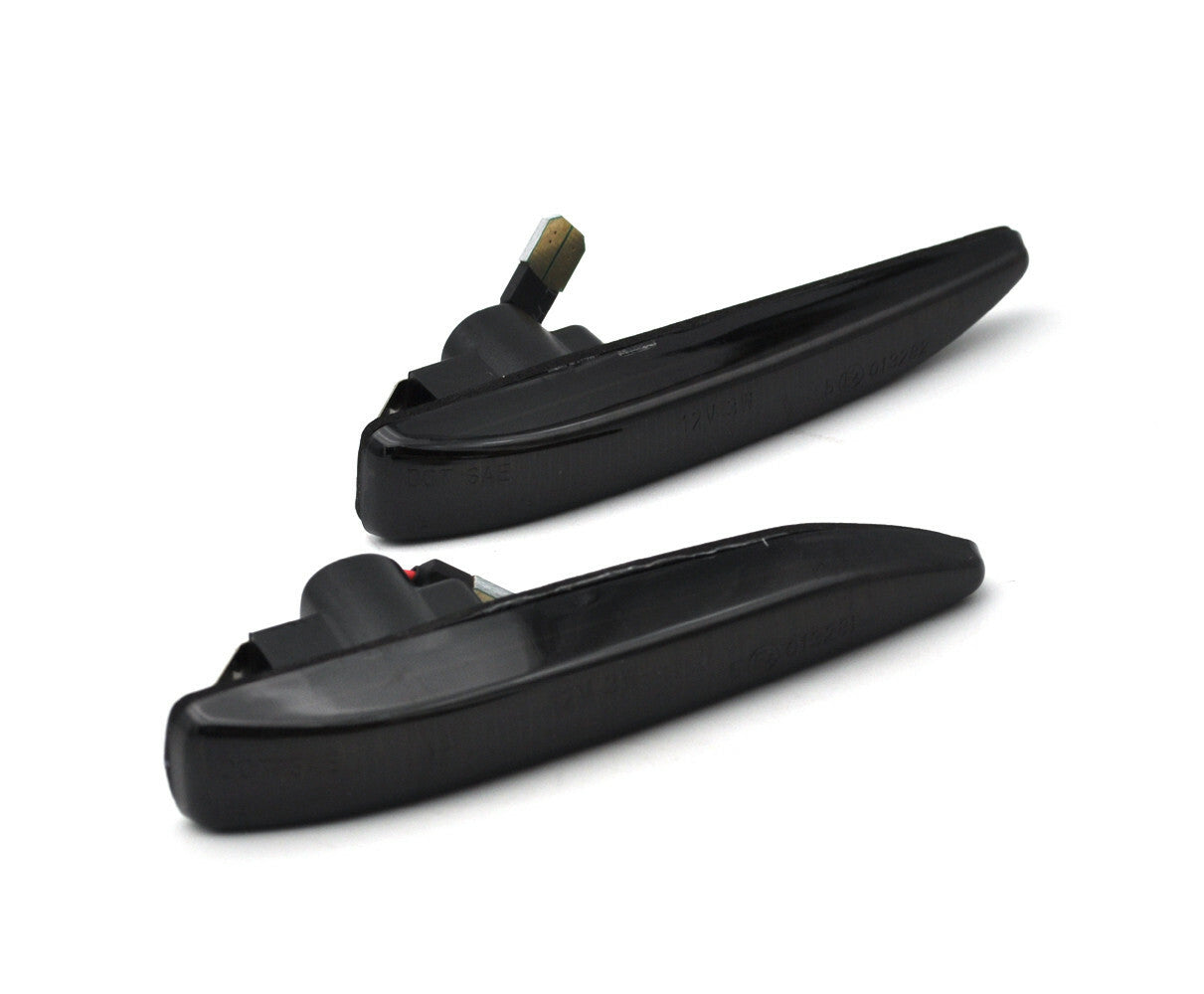 2x error smoke amber LED Side Marker signal Light for BMW E65 E66 2001-2008