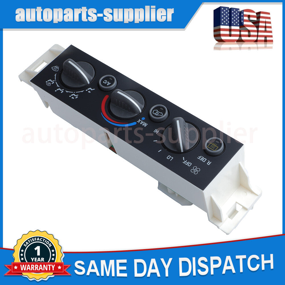 AC heater climate control module with rear window defroster for Chevrolet Tahoe for GMC