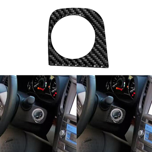 Carbon Fiber Ignition Key Frame Cover for Subaru Legacy Outback 2010-2014