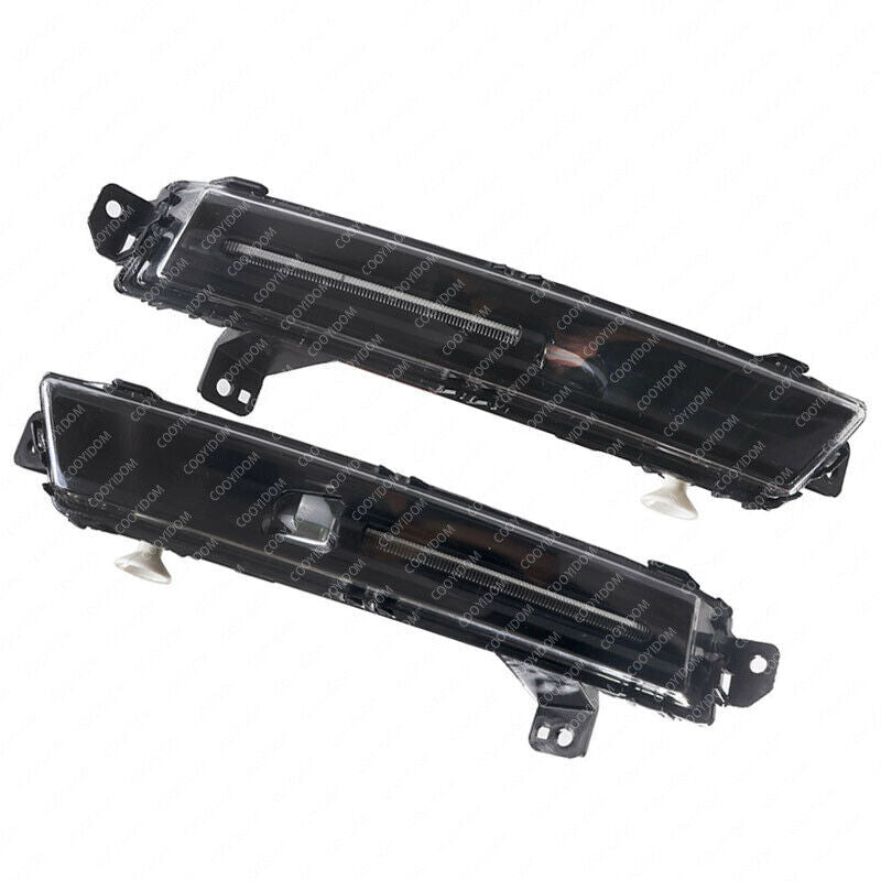 Pair Left Right Front Bumper Black Fog Lamp Fit for Range Rover Velar 2018-2020