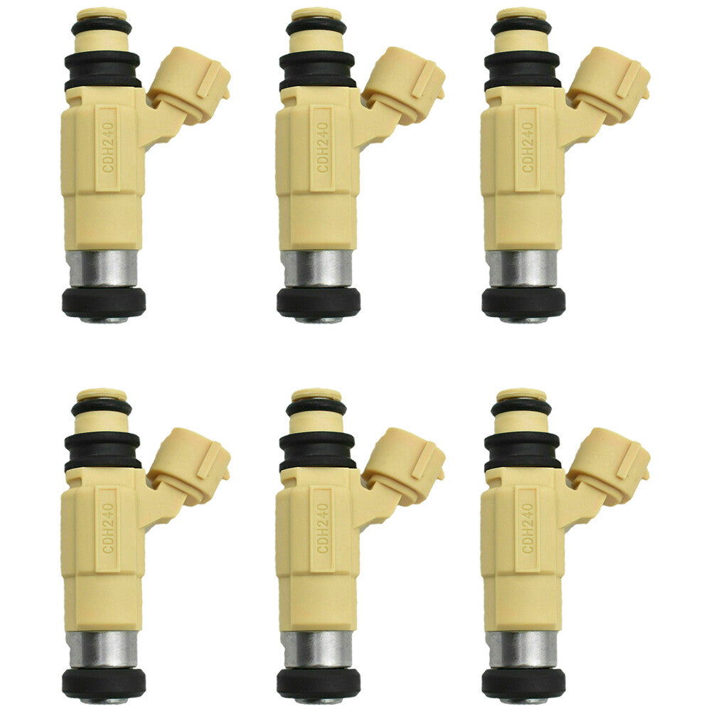 6Pcs OE Fuel Injectors INP774 For 01-2006 for Suzuki XL-7 Grand Vitara 2.7L CDH-240