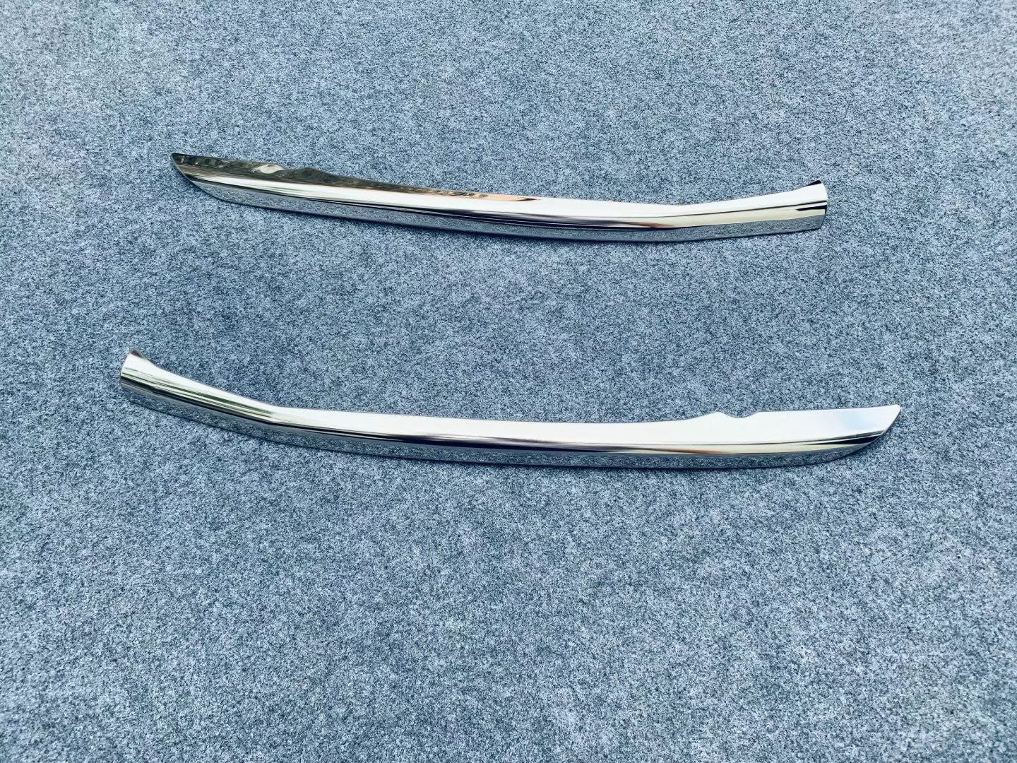 Chrome Steel Rear Bumper Protector Corner Cover For 2020-23 for Toyota Harrier Venza