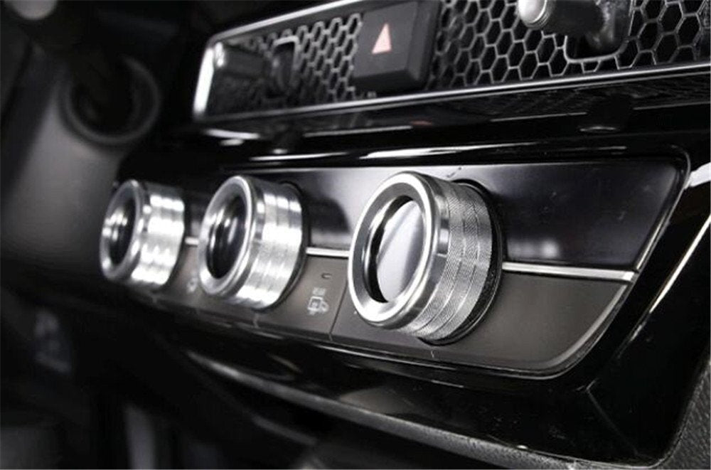 Alloy Air Conditioner Switch Knob CD Button Cover for Honda for Civic 11th 2022 2023