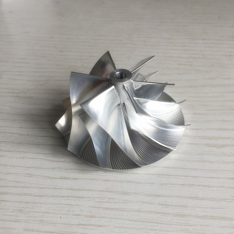 RHF5/RHF55 46.30/60.00 mm 6+6 blade high-performance billet compressor wheel