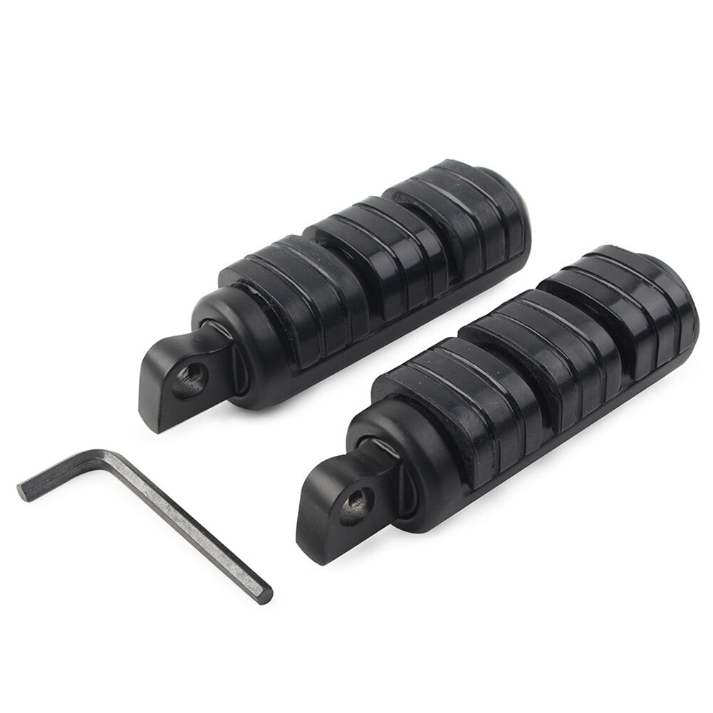 Rear Highway Foot Pegs Rests Pedals Fit for Harley Davidson Black