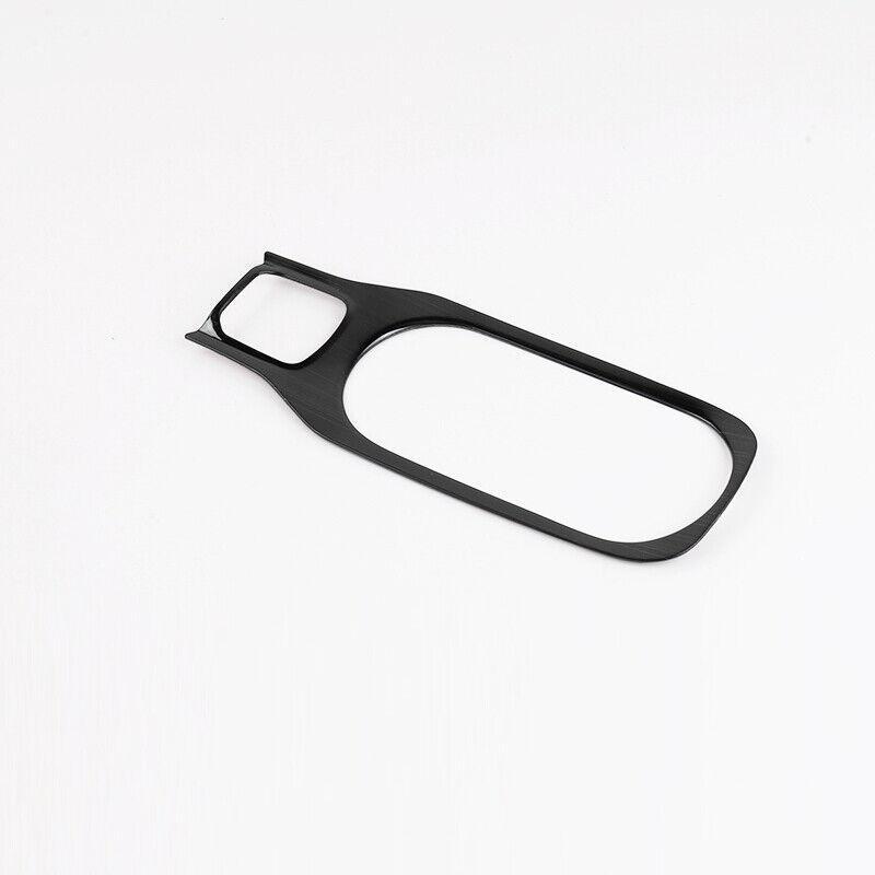 for Toyota for Corolla 2019-2022 Black Titanium Middle Console Water Cup Frame Trim